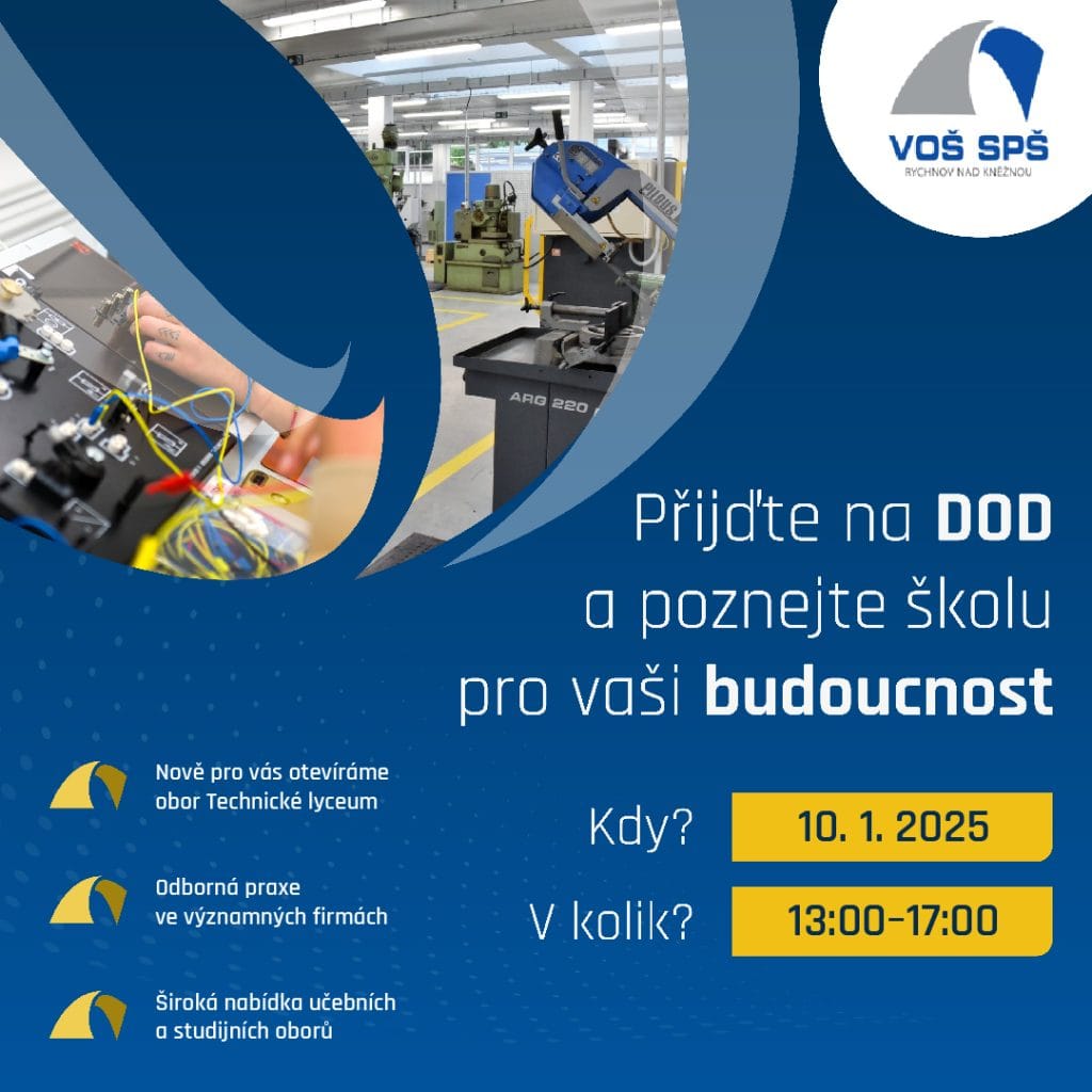 VOS Rychnov leden 1080x1080 Post | SPŠ a SOŠ, Rychnov nad Kněžnou